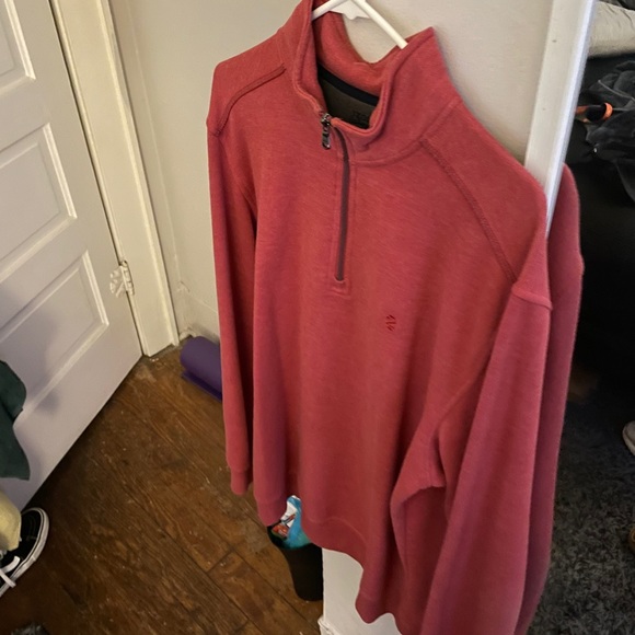 Izod Qtr zip fleece - Picture 1 of 4